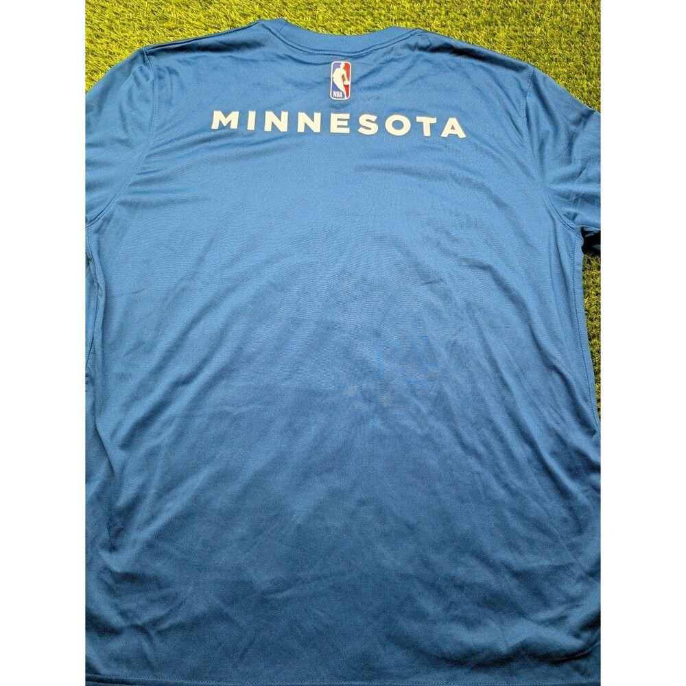 Nike Minnesota Timberwolves Long Sleeve Shooting Shirt City Edition M - Picture 7 of 7
